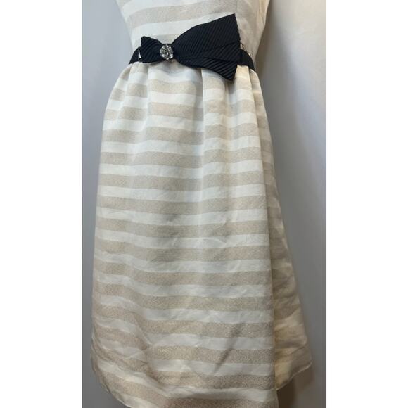 NWT Lilly Pulitzer Eryn Dress - Cameo White Swizzle Stripe - Size 6 - Picture 5 of 13